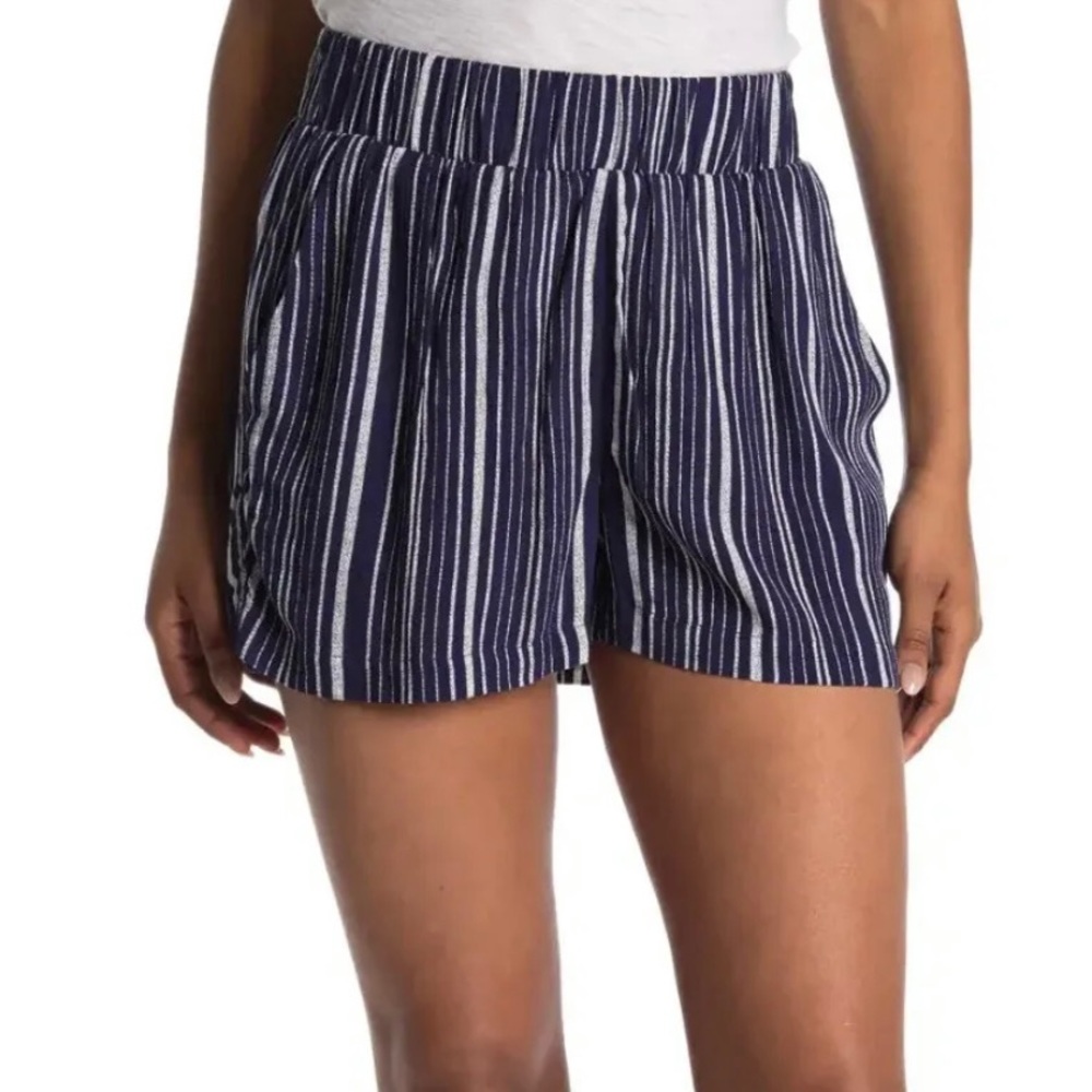 ABOUND Navy White Stripe Shorts Sz. S
